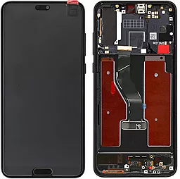 Дисплей Huawei P20 Pro (CLT-L29C, CLT-L29, CLT-L09C, CLT-L09, CLT-AL00, CLT-AL01, CLT-TL01, CLT-AL00L, CLT-L04, HW-01K, CLT-L0J) с тачскрином и рамкой, оригинал, Black - фото Дисплей Huawei P20 Pro (CLT-L29C, CLT-L29, CLT-L09C, CLT-L09, CLT-AL00, CLT-AL01, CLT-TL01, CLT-AL00L, CLT-L04, HW-01K, CLT-L0J) с тачскрином и рамкой, оригинал, Black