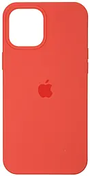 Чохол Silicone Case Full для Apple iPhone 12, iPhone 12 Pro Pink Citrus - фото Чохол Silicone Case Full для Apple iPhone 12, iPhone 12 Pro Pink Citrus