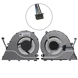 Вентилятор (кулер) для ноутбука HP Omen 17-W000, 17-W100 (CPU FAN) 4pin (910441-001) Original - фото Вентилятор (кулер) для ноутбука HP Omen 17-W000, 17-W100 (CPU FAN) 4pin (910441-001) Original
