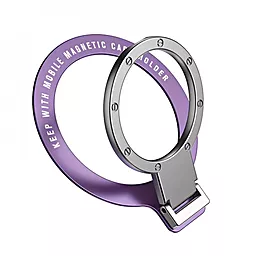 Підставка для телефону Easylife Ring With Magsafe Colorful — Purple - фото Підставка для телефону Easylife Ring With Magsafe Colorful — Purple