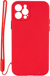 Чехол Epik Square Full Camera Apple iPhone 12 Pro Max Red