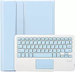 Чехол для планшета BeCover TouchPad с безпроводной клавиатурой для Samsung Galaxy Tab A9 Plus Light Blue (712414) - фото Чехол для планшета BeCover TouchPad с безпроводной клавиатурой для Samsung Galaxy Tab A9 Plus Light Blue (712414)