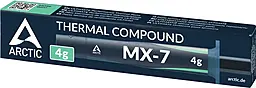 Термопаста Arctic MX-7 4г (ACTCP00090A) - миниатюра 2 Термопаста Arctic MX-7 4г (ACTCP00090A) - миниатюра 2