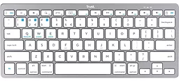 Клавиатура Trust Bluetooth Wireless Keyboard Silver (25486)