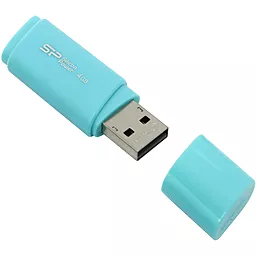 Флешка Silicon Power Ultima U06 4 Gb (SP004GBUF2U06V1B) Blue - фото Флешка Silicon Power Ultima U06 4 Gb (SP004GBUF2U06V1B) Blue