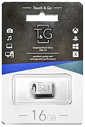 Флешка T&G 16GB 105 Metal Series Silver (TG105-16G) - фото Флешка T&G 16GB 105 Metal Series Silver (TG105-16G)