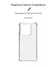 Чохол ArmorStandart Air Force для Xiaomi Redmi Note 13 Pro 5G / Poco X6 5G Transparent (ARM71832) - мініатюра 2
