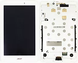 Дисплей для планшета Acer Iconia Tab 8 A1-840HD ver2 + Touchscreen with frame White - фото Дисплей для планшета Acer Iconia Tab 8 A1-840HD ver2 + Touchscreen with frame White