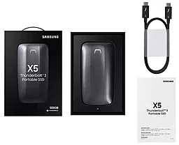 Накопичувач SSD Samsung X5 500 GB (MU-PB500B/WW) - мініатюра 11