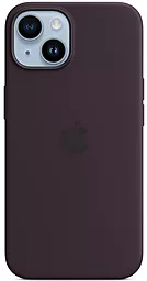 Чехол Silicone Case Full для Apple iPhone 15 Elderberry - миниатюра 1