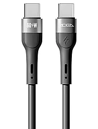 Кабель Ridea RC-XS51 X-Silicone USB Type-C - Type-C 60w 3a 2м PD cable Black - фото Кабель Ridea RC-XS51 X-Silicone USB Type-C - Type-C 60w 3a 2м PD cable Black