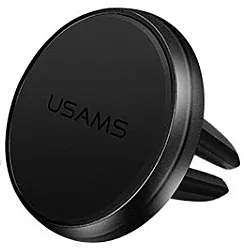 Тримач магнітний Usams Tuyere - YT Series US-ZJ015 Black - фото Тримач магнітний Usams Tuyere - YT Series US-ZJ015 Black