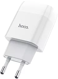 Мережевий зарядний пристрій Hoco C72A Glorious 2.1a home charger white - мініатюра 2 Мережевий зарядний пристрій Hoco C72A Glorious 2.1a home charger white - мініатюра 2