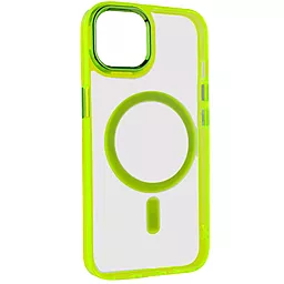 Чохол Epik Iris with MagSafe для Apple iPhone 12 Pro Max Yellow - мініатюра 2