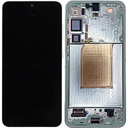 Дисплей Samsung Galaxy S25 Plus S936 с тачскрином и рамкой, сервисный оригинал, Mint - фото Дисплей Samsung Galaxy S25 Plus S936 с тачскрином и рамкой, сервисный оригинал, Mint