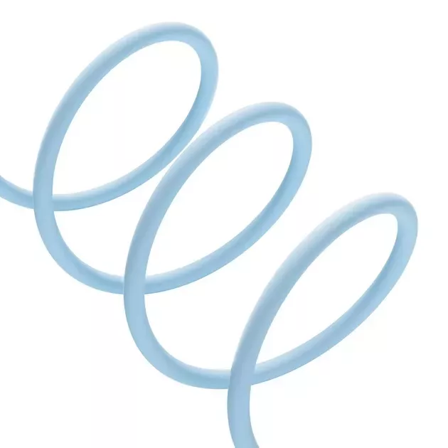 Кабель Baseus Pudding Series USB Type-C - Lightning 20w 3a 2м PD сable Blue (P10355701311-01) - фото 6
