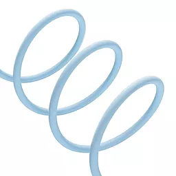 Кабель Baseus Pudding Series USB Type-C - Lightning 20w 3a 2м PD сable Blue (P10355701311-01) - миниатюра 6 Кабель Baseus Pudding Series USB Type-C - Lightning 20w 3a 2м PD сable Blue (P10355701311-01) - миниатюра 6
