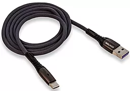Кабель Walker C920 USB-A - Type-C 15w 3.1a 1м cable Dark/Grey - фото Кабель Walker C920 USB-A - Type-C 15w 3.1a 1м cable Dark/Grey
