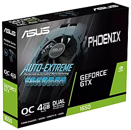 Відеокарта Asus GF GTX 1650 4GB GDDR6 Phoenix Evo OC (PH-GTX1650-O4GD6-P-EVO) - мініатюра 6