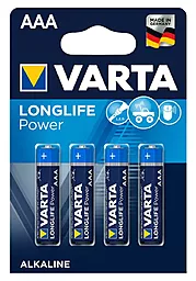 Батарейки Varta AAА (LR3) LongLife Power 4шт
