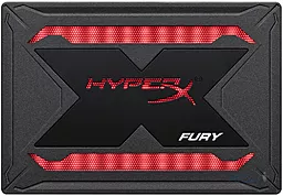 SSD Накопитель HyperX Fury RGB 480 GB (SHFR200B/480G) Bundle box - фото SSD Накопитель HyperX Fury RGB 480 GB (SHFR200B/480G) Bundle box