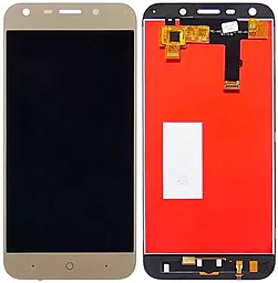 Дисплей ZTE Blade A6, Blade A6 lite (A0605, A0620, A0621, A0622) с тачскрином, оригинал, Gold - фото Дисплей ZTE Blade A6, Blade A6 lite (A0605, A0620, A0621, A0622) с тачскрином, оригинал, Gold