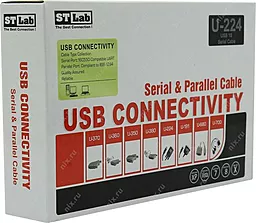 Кабель (шлейф) STLab USB 1.1 A Male - RS-232 (COM) 1.5m, Chipset Prolific PL-2303HXD - миниатюра 3