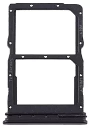 Держатель (лоток) Сим карты Huawei P40 Lite  Black
