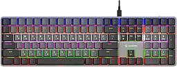 Клавиатура GamePro MK145R Red Swich Low Profile USB Dark Gray
