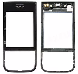 Сенсор (тачскрин) Nokia 5330 with frame Black - фото Сенсор (тачскрин) Nokia 5330 with frame Black