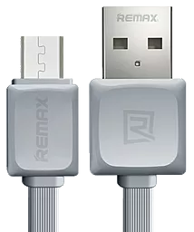 Кабель USB Remax Fast micro USB Cable Grey (RC-008m/5-050)