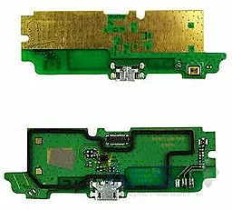 Нижня плата Lenovo A850 з роз'ємом зарядки і мікрофоном - фото Нижня плата Lenovo A850 з роз'ємом зарядки і мікрофоном