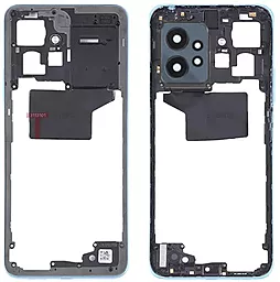Рамка корпусу Xiaomi Redmi Note 12 4G зі склом камери Onyx Gray - фото Рамка корпусу Xiaomi Redmi Note 12 4G зі склом камери Onyx Gray