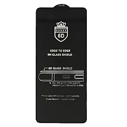 Защитное стекло 1TOUCH 6D EDGE TO EDGE для Xiaomi Redmi Note 12 Pro (без упаковки) Black