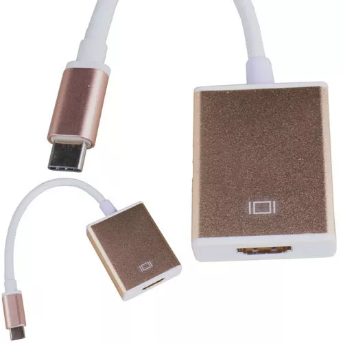 Видео переходник (адаптер) USB type C 4K x 2K - HDMI 1TOUCH - фото 2
