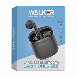 Наушники Walker WTS-33 Black - миниатюра 2 Наушники Walker WTS-33 Black - миниатюра 2