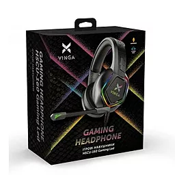 Навушники Vinga HSCU-160 Gaming LED Black - мініатюра 4