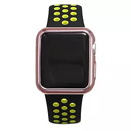 Чохол-накладка COTEetCI TPU Rose Case для Apple Watch 2 38MM