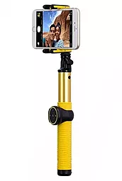 Моноподы, селфи-палки Momax Selfie Hero 100cm Gold/Yellow (KMS7L) - фото Моноподы, селфи-палки Momax Selfie Hero 100cm Gold/Yellow (KMS7L)