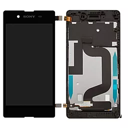 Дисплей Sony Xperia E3 (D2202, D2203, D2206, D2212, D2243) с тачскрином и рамкой, оригинал, Black - фото Дисплей Sony Xperia E3 (D2202, D2203, D2206, D2212, D2243) с тачскрином и рамкой, оригинал, Black