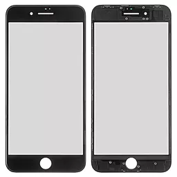 Корпусное стекло дисплея Apple iPhone 8 Plus (с OCA пленкой) with frame Black