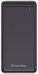 Повербанк ColorWay 10000 mAh Slim Black (CW-PB100LPF2BK) - фото Повербанк ColorWay 10000 mAh Slim Black (CW-PB100LPF2BK)