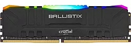 Оперативная память Micron DDR4 8GB 3600MHz Ballistix RGB (BL8G36C16U4BL) Black