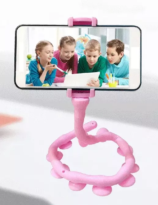 Універсальний тримач Suction Cup Holder Pink - фото 4