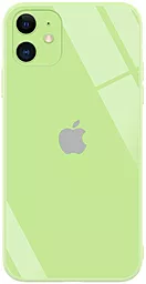 Чехол Epik GLOSSY Logo Full Camera Apple iPhone 12 Mini Light Green