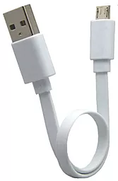Кабель Xiaomi Flat 0.20М HC micro USB Cable White
