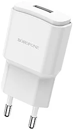 Сетевое зарядное устройство Borofone BA48A Orion 2.1a home charger white
