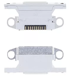 Разъём зарядки Apple iPhone XR 10 pin (Lightning) White