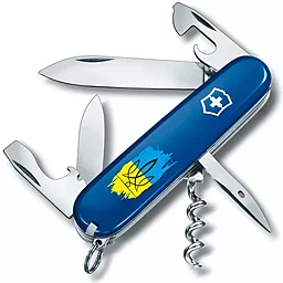 Мультитул Victorinox Spartan Ukraine (1.3603.2_T1026u) Blue Трезубец фигурный на фоне флага - фото Мультитул Victorinox Spartan Ukraine (1.3603.2_T1026u) Blue Трезубец фигурный на фоне флага