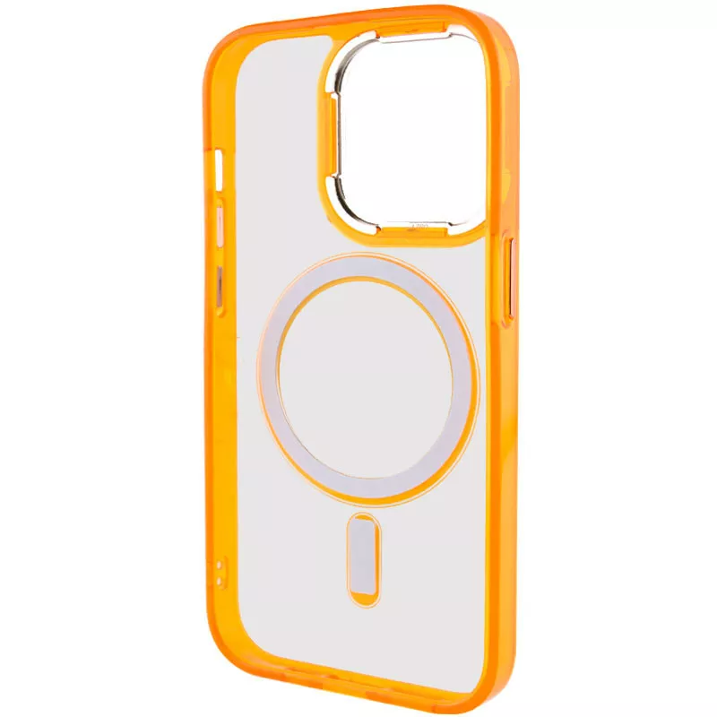 Чехол Epik Iris with MagSafe для Apple iPhone 14 Pro Orange - фото 4